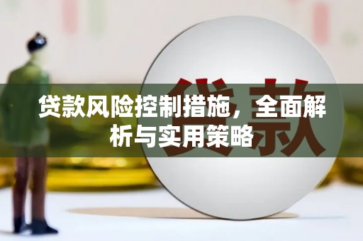 黄梅贷款风险控制措施，全面解析与实用策略