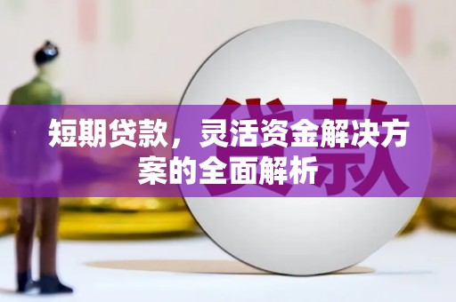 黄梅短期贷款，灵活资金解决方案的全面解析
