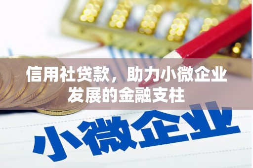 黄梅信用社贷款，助力小微企业发展的金融支柱