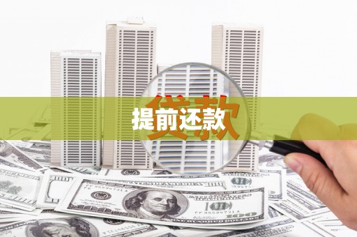 黄梅提前还款