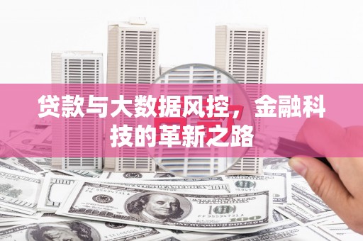 黄梅贷款与大数据风控，金融科技的革新之路