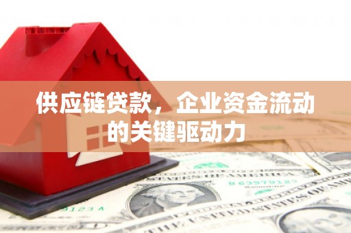 黄梅供应链贷款，企业资金流动的关键驱动力