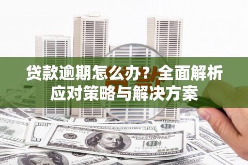 黄梅贷款逾期怎么办？全面解析应对策略与解决方案