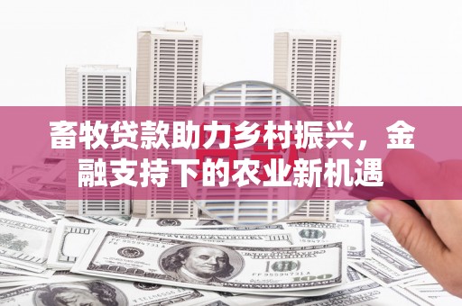 黄梅畜牧贷款助力乡村振兴，金融支持下的农业新机遇
