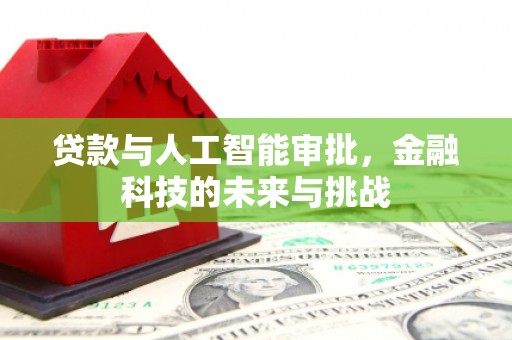 黄梅贷款与人工智能审批，金融科技的未来与挑战