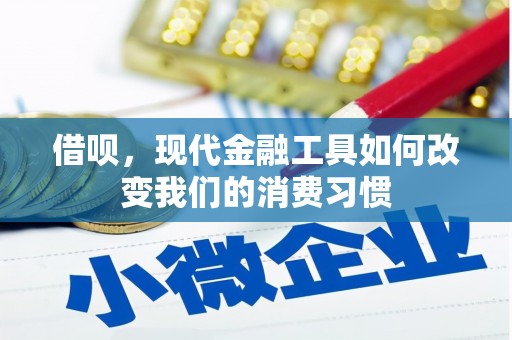 黄梅借呗，现代金融工具如何改变我们的消费习惯