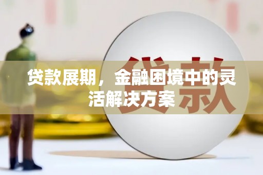 黄梅贷款展期，金融困境中的灵活解决方案