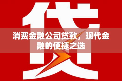 黄梅消费金融公司贷款，现代金融的便捷之选