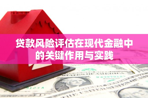 黄梅贷款风险评估在现代金融中的关键作用与实践