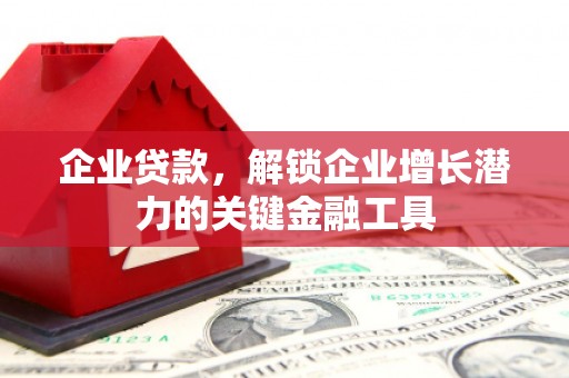 黄梅企业贷款，解锁企业增长潜力的关键金融工具