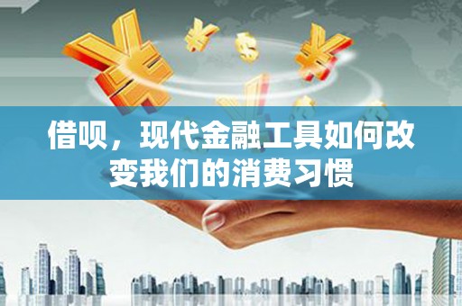黄梅借呗，现代金融工具如何改变我们的消费习惯
