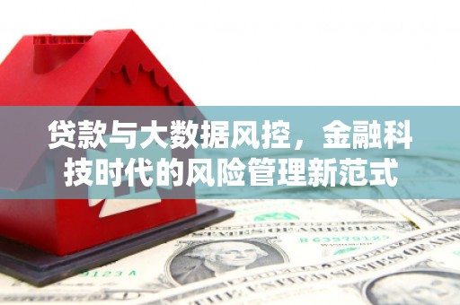 黄梅贷款与大数据风控，金融科技时代的风险管理新范式