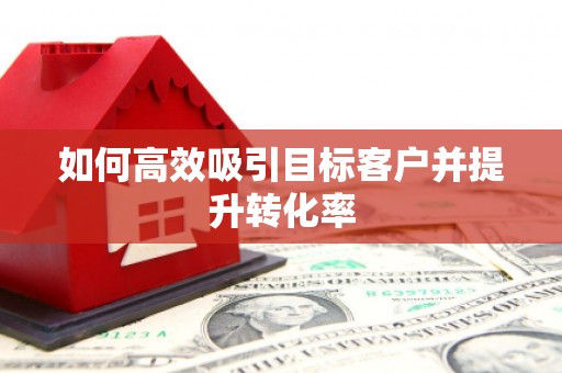 黄梅如何高效吸引目标客户并提升转化率