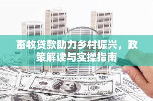 黄梅畜牧贷款助力乡村振兴，政策解读与实操指南