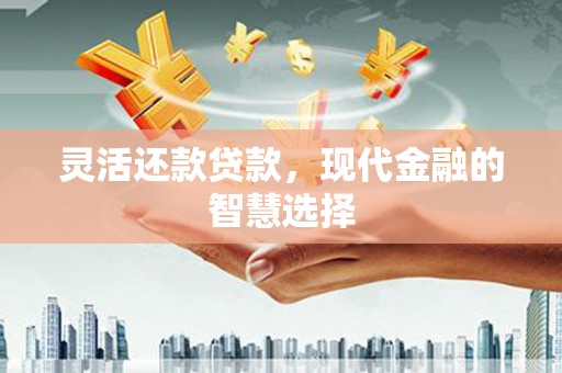 黄梅灵活还款贷款，现代金融的智慧选择