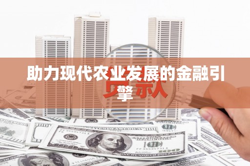 黄梅助力现代农业发展的金融引擎
