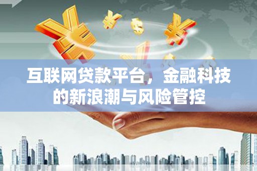 黄梅互联网贷款平台，金融科技的新浪潮与风险管控