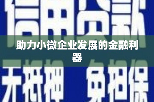 黄梅助力小微企业发展的金融利器