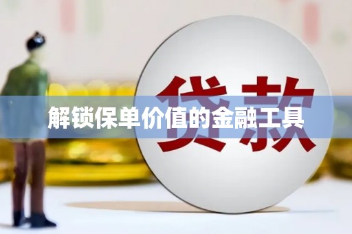 黄梅解锁保单价值的金融工具