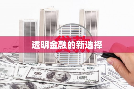 黄梅透明金融的新选择