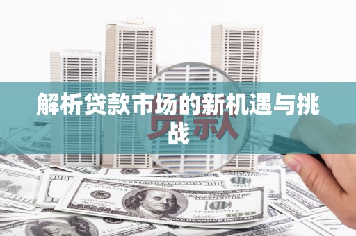 黄梅解析贷款市场的新机遇与挑战
