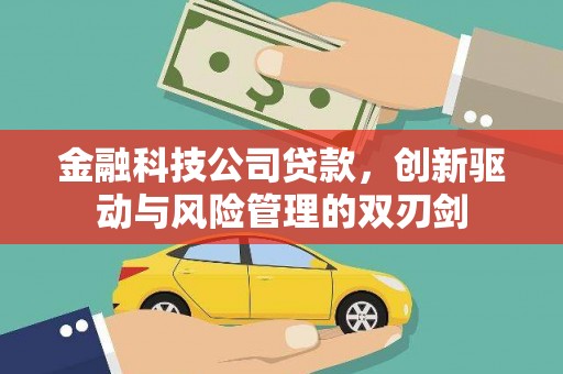 黄梅金融科技公司贷款，创新驱动与风险管理的双刃剑